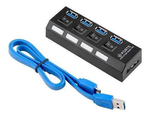 Hub usb extensor 4 portas 3.0 com interruptor lehmox - ley-201 Menor preço em Hub usb extensor 4 portas 3.0 com interruptor lehmox - ley-201