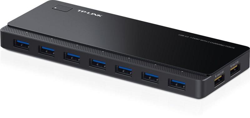 Imagem de Hub Usb Tp-Link Uh720 Com 7 Portas Usb 3.0 Preto