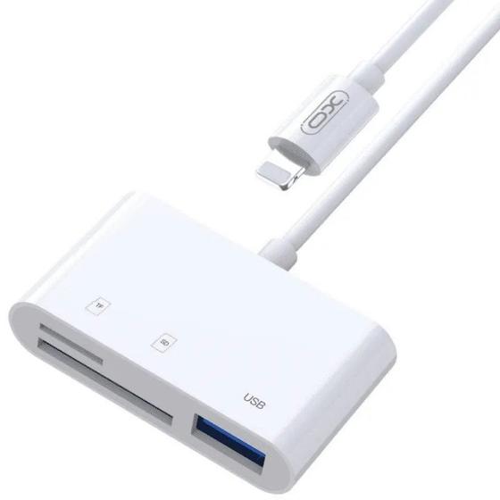 Imagem de Hub XO-HUB006 Card Reader SD TF USB