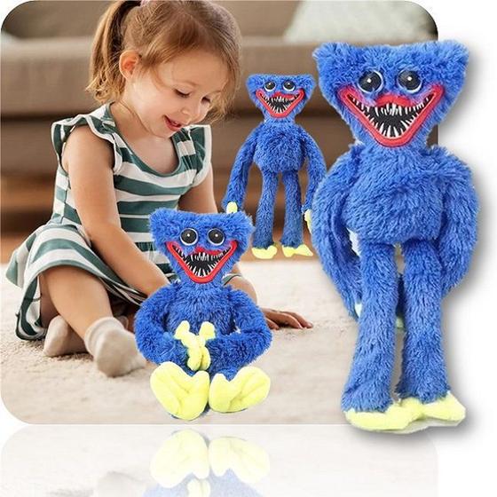 Huggy Wuggy 50cm Grande Brinquedo Pelúcia Game Jogo PlayTime Menor preço em Huggy Wuggy 50cm Grande Brinquedo Pelúcia Game Jogo PlayTime