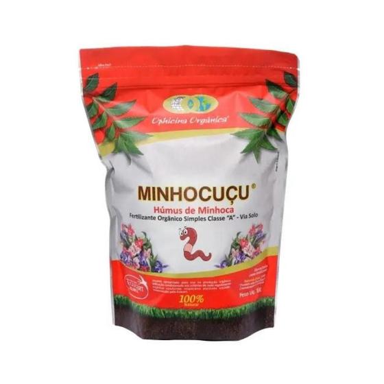 Imagem de Húmus de minhoca Minhocoçu Ophicina Organica - 1Kg