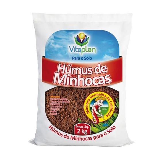 Imagem de Húmus de Minhocas 2kg - Vitaplan