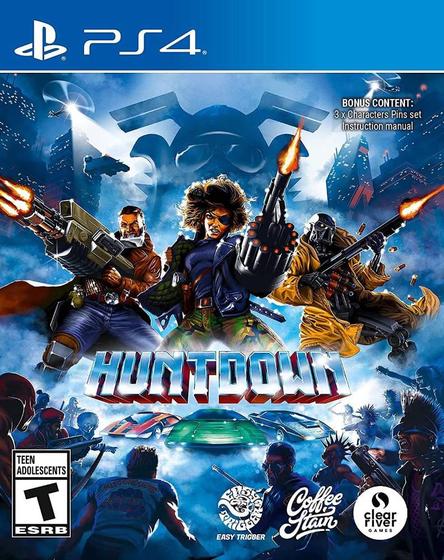 Jogo Huntdown - Playstation 4 - Clear River Games