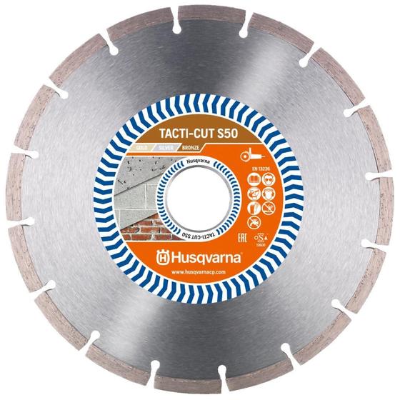 Imagem de Husqvarna Tacti-Cut S50H + Disco Diamantado Segmentado 14