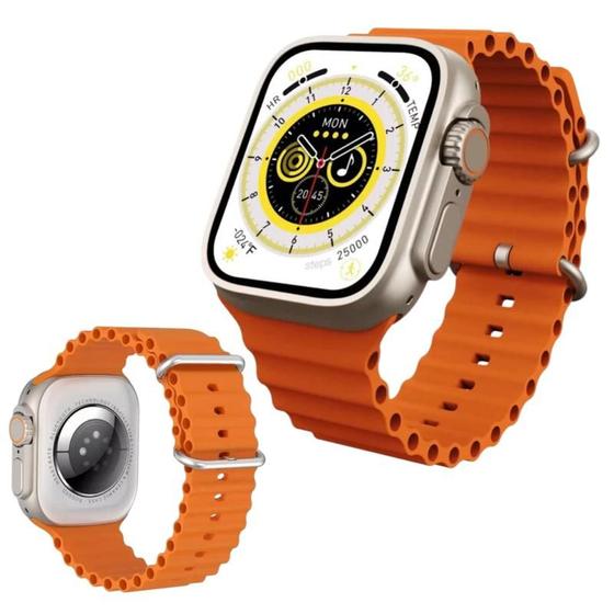 Imagem de HW8 Ultra Smartwatch  Compatível com Android e iOS, Resistente à Água