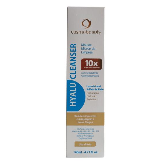 Imagem de Hyalu Cleanser Sabonete Facial Mousse, Ácido Hialurônico, Cosmobeauty, 140ML