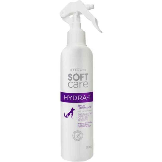 Imagem de Hydra-t spray hidratante soft care pet society 240 ml