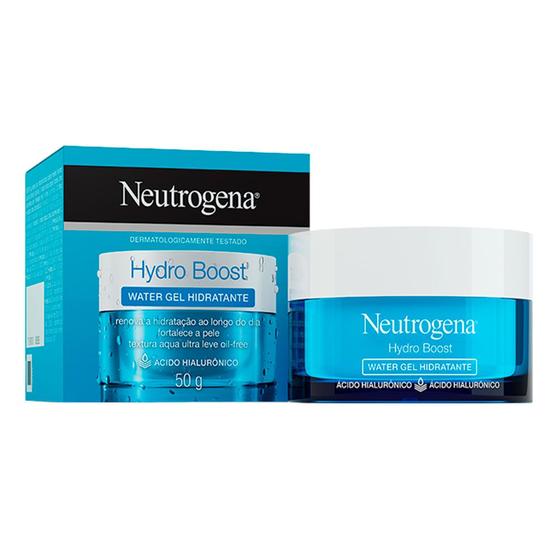Imagem de Hydro Boost Water Gel - Neutrogena Hidratante Facial 50g Textura Ultraleve Não Oleosa com Ácido Hialurônico