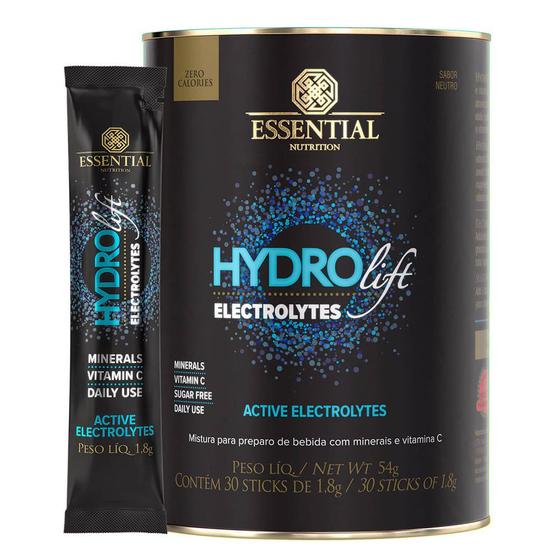 Imagem de Hydrolift Electrolytes Essential Nutrition Sabor Neutro 54g