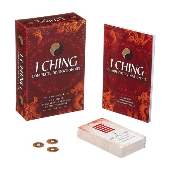 Imagem de I Ching Complete Divination Kit: A 3-Coin Set, 64 Hexagram Cards and Instruction Guide