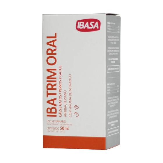 Imagem de Ibatrim Oral Cães E Gatos Ibasa 50Ml