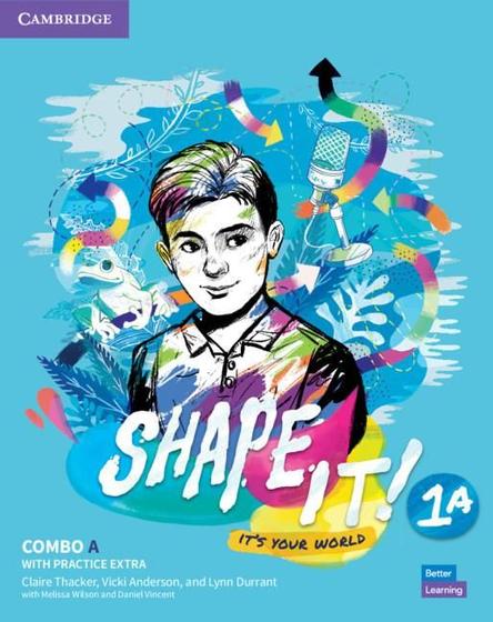 Imagem de Ibeu (2022.2) - Shape It! Level 1 Combo A Student's Book And Workbook With Practice Extra - Cambridge University Press - ELT