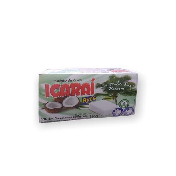 Imagem de Icaraí Sabão De Coco 5Un 200G