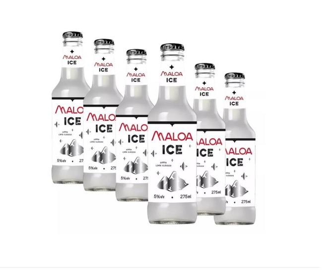 Imagem de Ice Maloa Vodka Com Limão Kit 6 Unidades 275ml 