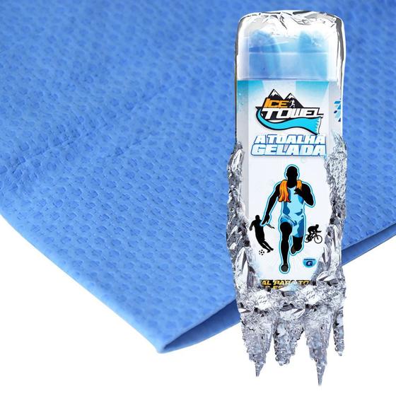Imagem de Ice Towel Toalha Esportiva Gelada Para Academia P