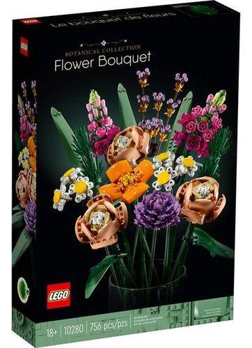 Imagem de Ícones De Lego (10280) Buquê De Flores Número De Peças 756