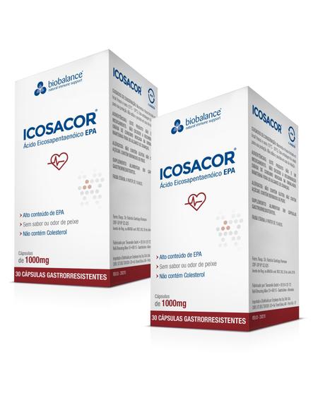 Imagem de ICOSACOR Biobalance - Ômega-3 EPA Super Concentrado - O Autêntico e Original Você Encontra Aqui 