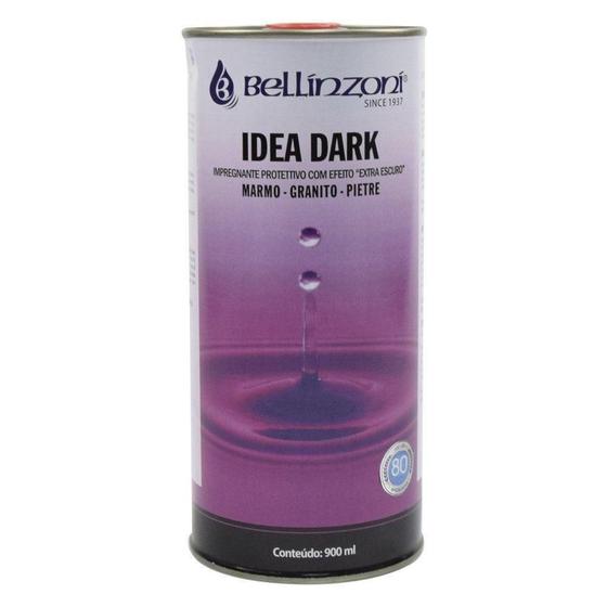 Imagem de Idea Dark Impermeabilizante Extra Escuro Pedras Em Geral 900ml - BELLINZONI