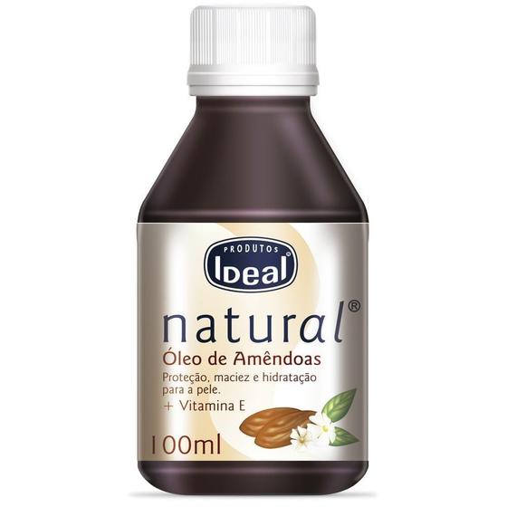 Imagem de Ideal Oleo De Amendoas C/Vitamina E 100Ml Pet