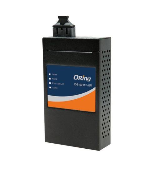 Imagem de IDS-5011F-MM Servidor Serial Ethernet Fibra Ótica SC Multimodo RS-232/422/485 Oring