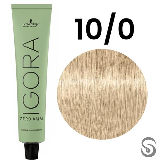 Imagem de Igora Zero Amm 10/0 Louro Ultraclaro 60 ml