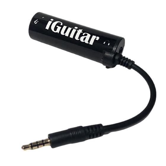 Imagem de iGuitar - conversor interface para guitarra e vídeos no celular áudio da mesa de som