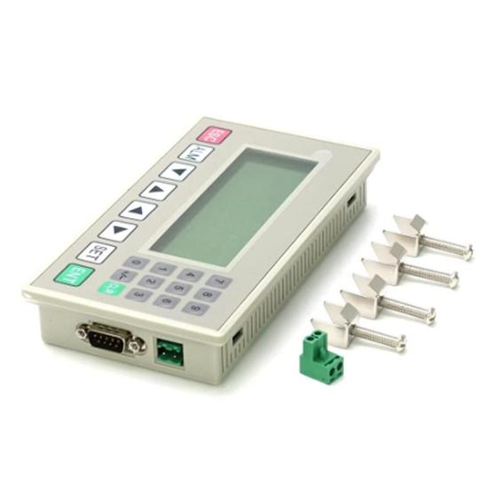 Imagem de IHM OP320-A c/ CLP FX3U 24MT - Automação Industrial