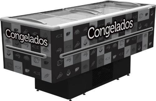 Ilha para Congelados Expositora 2 Metros - Fricon - ICED 568 - 220V - PRETO Menor preço em Ilha para Congelados Expositora 2 Metros - Fricon - ICED 568 - 220V - PRETO