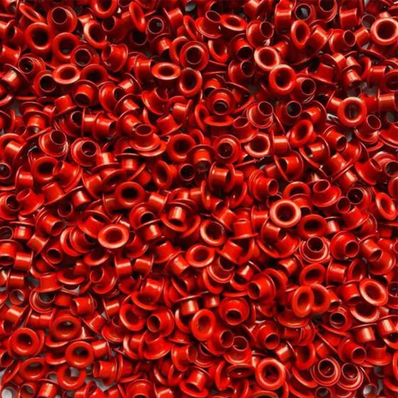 Imagem de Ilhós de Metal N51 Vermelho Cassmar 1.000 unidades