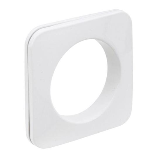 Imagem de Ilhós Para Cortina Quadrado Branco 28mm Pacote 50 Pares