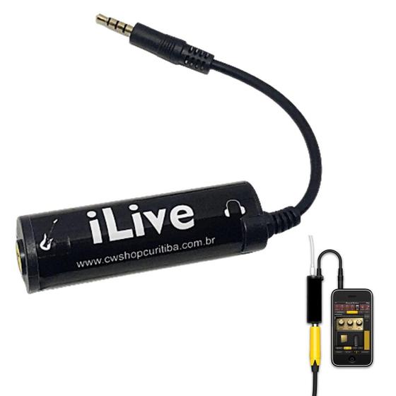 Imagem de Ilive - Interface Conversor De Guitarra Adaptador Celular