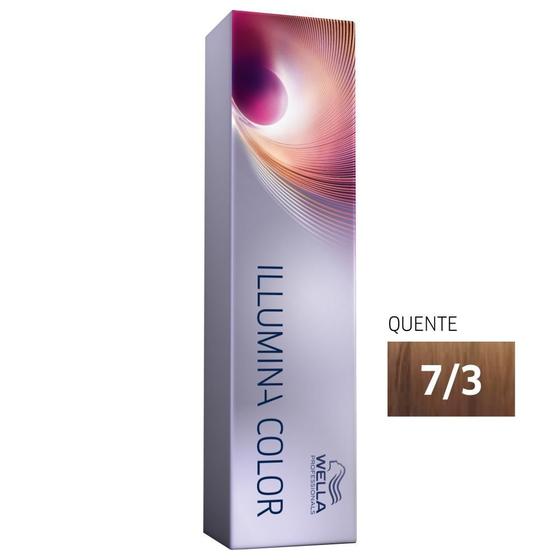 Imagem de Illumina Color 7/3 Louro Médio Dourado Wella 60ml