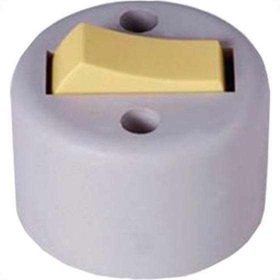 Imagem de Ilumi Interr Ext. 1 Interruptor Redondo 1755 - Kit C/10 Pc