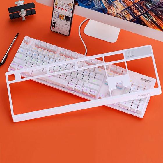 Imagem de Iluminação Blue Shaft Wired Gaming Keyboard (Branco)