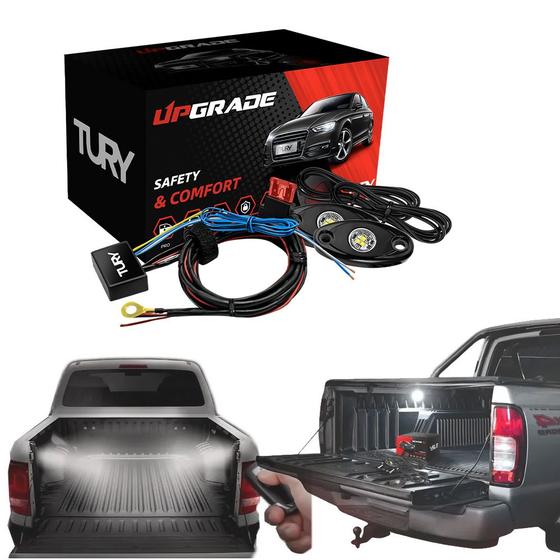 Imagem de Iluminação de Caçamba Luz de Led Tury Auto Light Universal Picape Pick-up