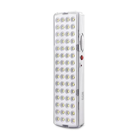 Imagem de Iluminação de Emergência C/60 LEDs 3W Bivolt Branco Frio ELGIN