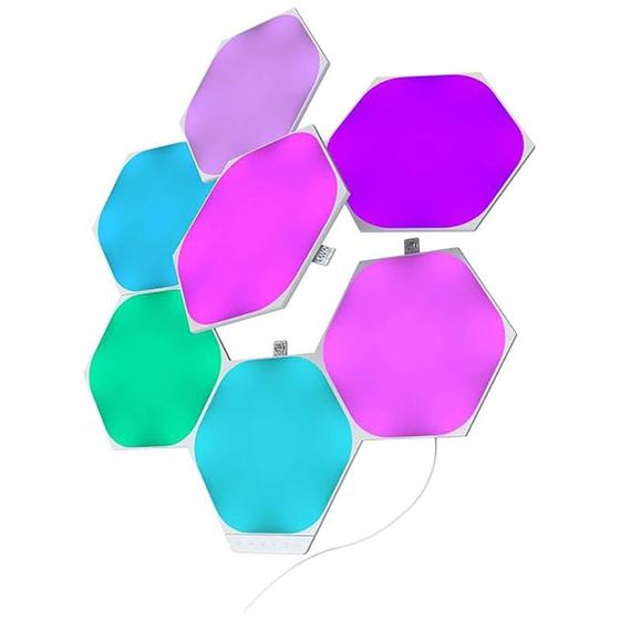 Imagem de Iluminação Inteligente Painel De Led Nanoleaf Shapes Hexágonos Nl42 7017Hx 7Pk 7