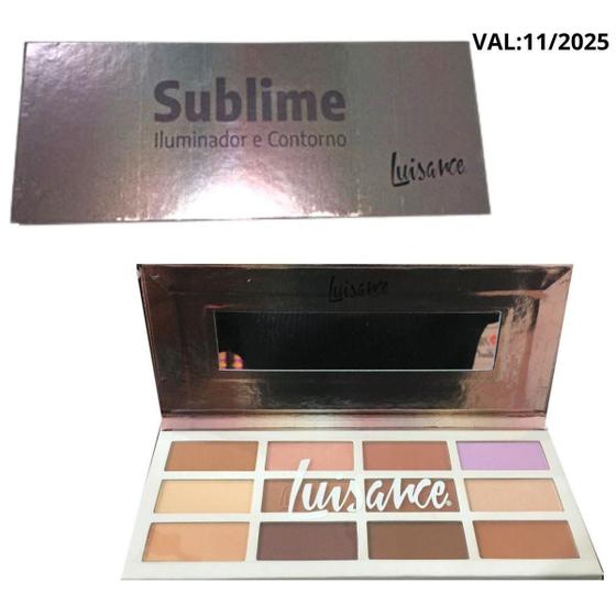 Imagem de Iluminador E Contorno Sublime Luisance 24G Ref. L7111