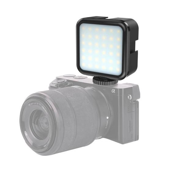 Imagem de Iluminador LED Jumpflash D36R Vídeo Light Compacto 6500K de 5W para Câmeras e Filmadoras