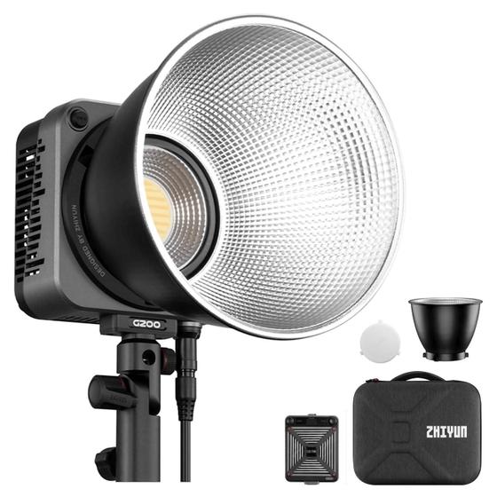 Imagem de Iluminador LED Zhiyun Molus G200 COB Monolight Bi-Color 200W Bowens (Bivolt)