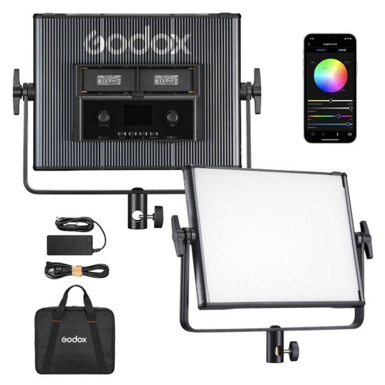 Imagem de Iluminador Luz Led RGB Godox 63W Foto e Vídeo LDX50R + Bolsa