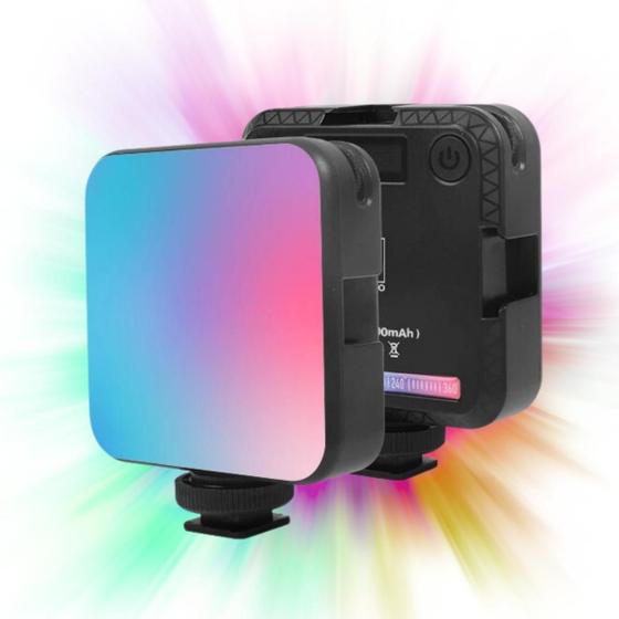 Imagem de Iluminador Mini LED RGB 5600K MGL-106 Tomate 7W