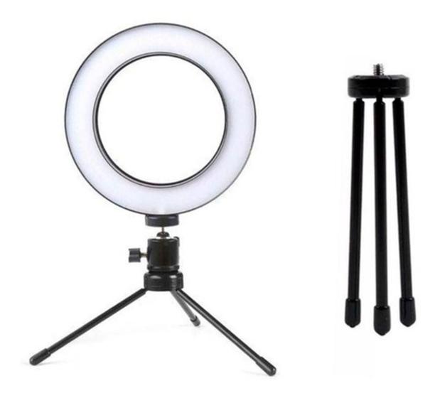 Imagem de Iluminador Ring Light 6 Polegadas 16cm Usb Led 5500k