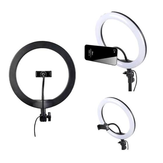 Imagem de Iluminador Ring Light com Suporte 30 cm - 10W - Exbom