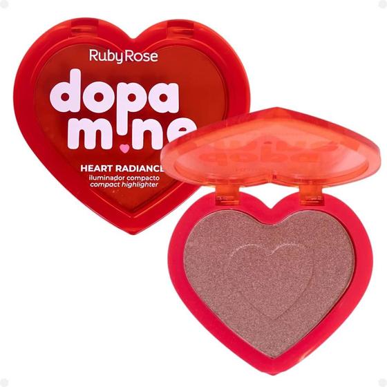 Imagem de Iluminador Ruby Rose Dopamine Heart Radiance Eternal Aurora Hb-f1603-3