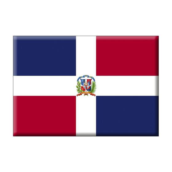 Imagem de Ímã da bandeira da República Dominicana