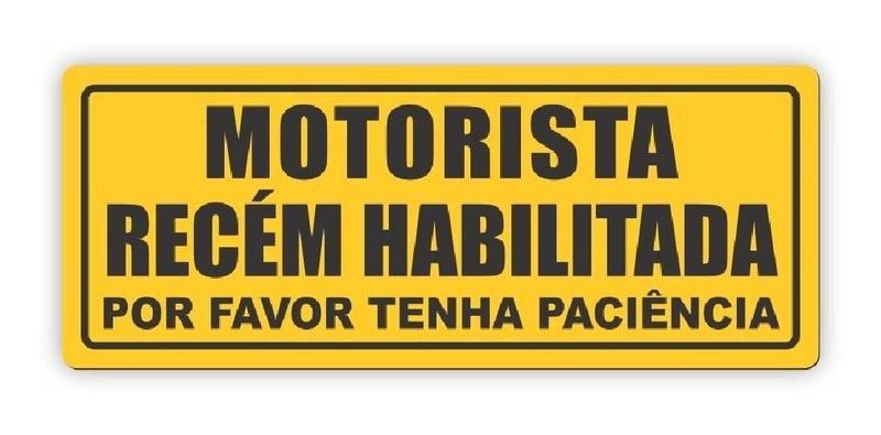 Imagem de Ímã De Carro Motorista Recém Habilitada Novo