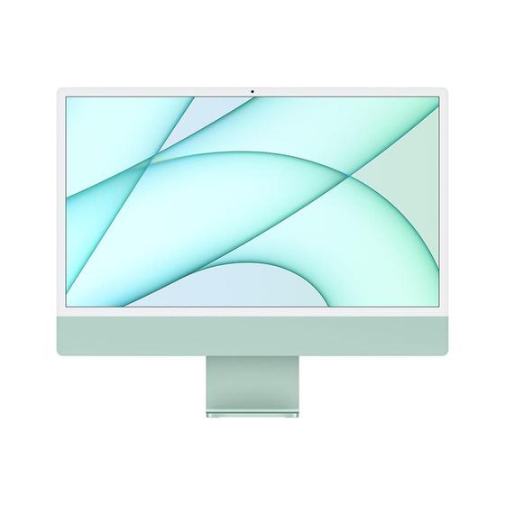 Imagem de iMac Apple 24" com Tela Retina 4.5K, Processador M1, 7 Núcleos, Verde, SSD 256GB, 8GB -  MJV83BZ/A 