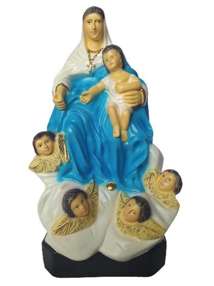 Imagem De Nossa Senhora Consoladora Cm Consolata Artesanato Perola Imagem Nossa Senhora