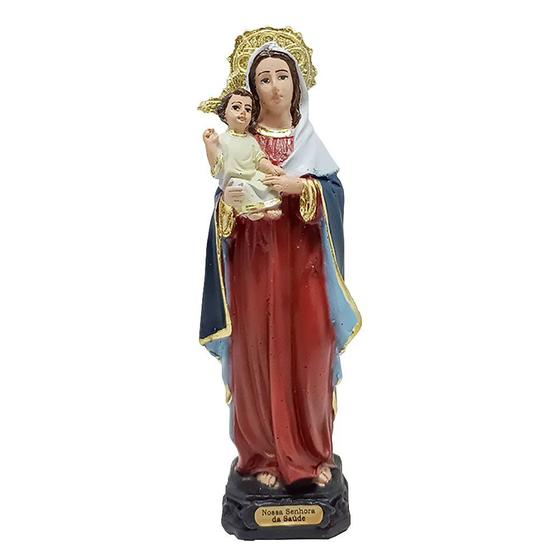 Imagem de Imagem de Nossa Senhora da Saúde de Resina Nacional 15 cm